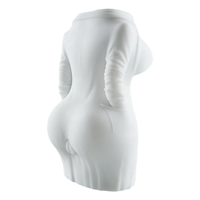 Male Sex Toys | Cora:Trench coat girl Sex Doll Torso All-White Design Sex Toy For Men - MRLSEXDOLL.UK