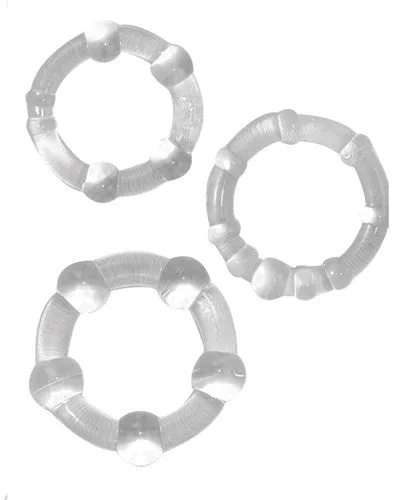 Nasstoys Ram Beaded Rings - Clear | Anal Nasstoys Ram Beaded Rings - Clear | Anal
