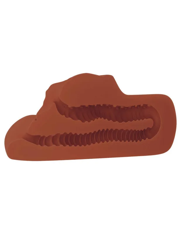 Perfect Double Stroker - Brown | Pipedream Male Sex Toys Perfect Double Stroker - Brown | Pipedream Male Sex Toys