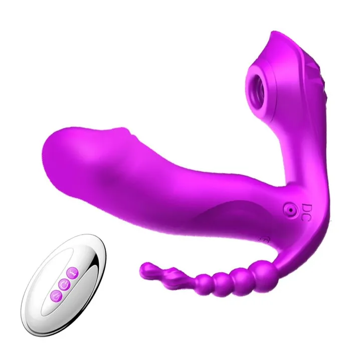 3 em 1 - Vibrador Calcinha Estrela | 18+sexyshop Vibrators