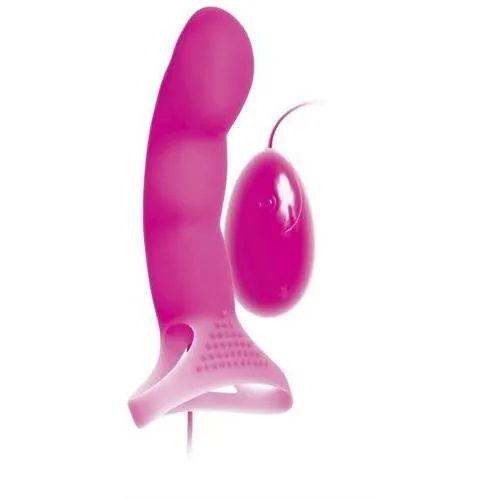 Adam and Eve Adam and Eve Silicone GSpot Touch Finger Vibrator Pink Female Sex Toys