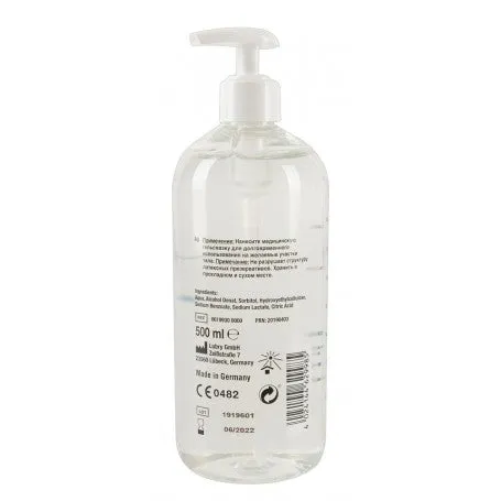Anal | Just Glide Just Glide lubrificante gel intimo a base acqua vaginale anale salva preservativo 500 ml