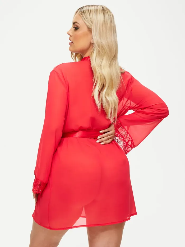 Ann Summers Vibrators | The Intrigue Robe Red