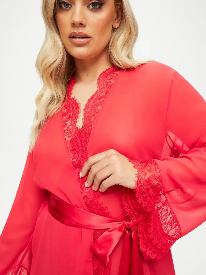 Ann Summers Vibrators | The Intrigue Robe Red