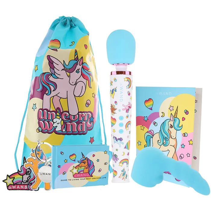BVibe Vibrators Le Wand Special Edition Unicorn Wand 8 Piece Collection