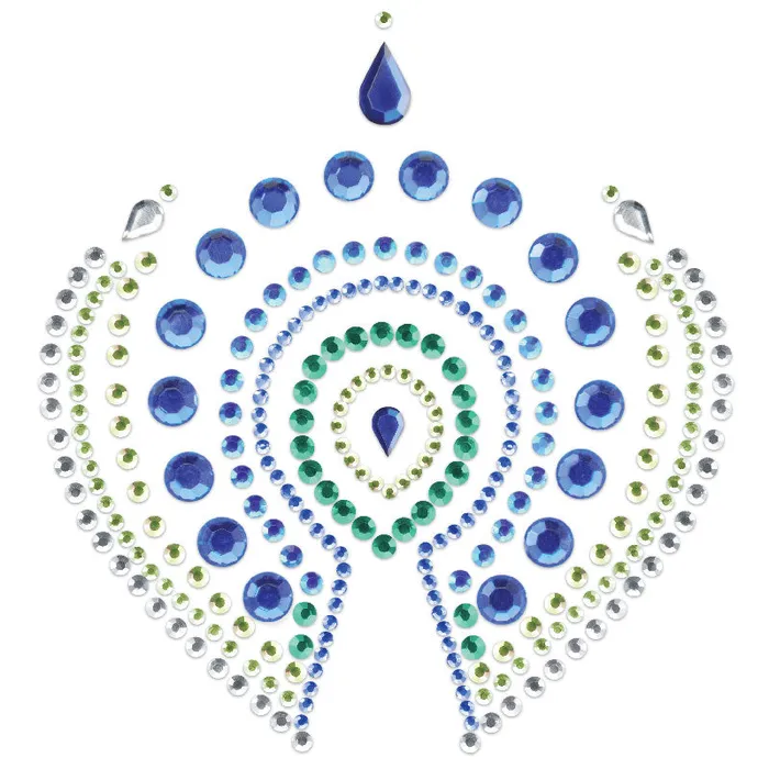 Bijoux Indiscrets Bijoux Indscrets Flamboyant Body Jewelery Blue And Green | Vibrators Bijoux Indiscrets Bijoux Indscrets Flamboyant Body Jewelery Blue And Green | Vibrators