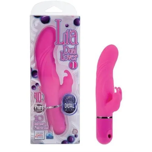 CalExotics Vibrators Lia Dual Lover 1 Pink