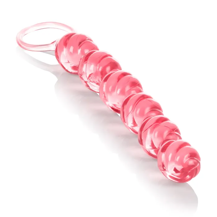 CalExotics Vibrators Swirl Pleasure Beads Pink