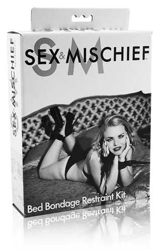 E-Z Sensations Couples | Sex and Mischief Bed Bondage Restraint Kit E-Z Sensations Couples | Sex and Mischief Bed Bondage Restraint Kit