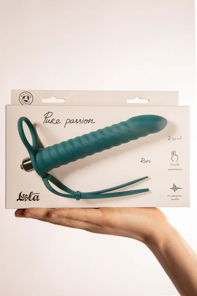 Female Sex Toys | LOLA Rori Strap-On per Doppia Penetrazione in Silicone Verde