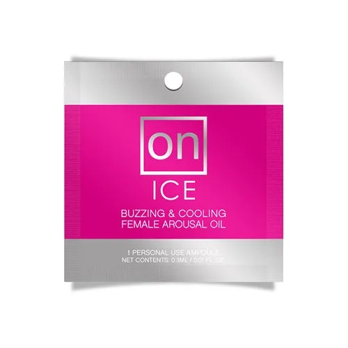Female Sex Toys Sensuva On Ice Buzzing Cooling Female Arousal Oil 001 Oz Ampoule