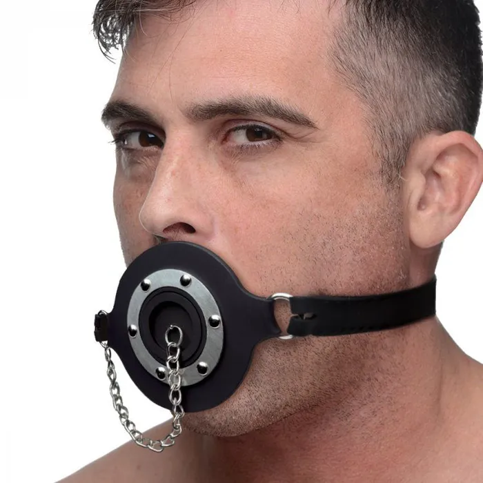 Female Sex Toys | XR Brands Pie Hole Silicone Feeding Gag