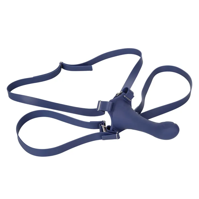 Her Royal Harness Me2 Thumper Strap On With Rechargeable Vibe | California Exotic Female Sex Toys