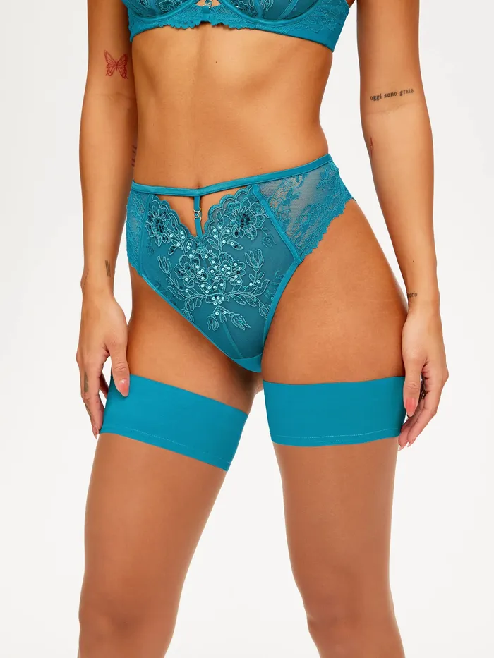 Icon High Waisted Brazilian Teal | Ann Summers Vibrators
