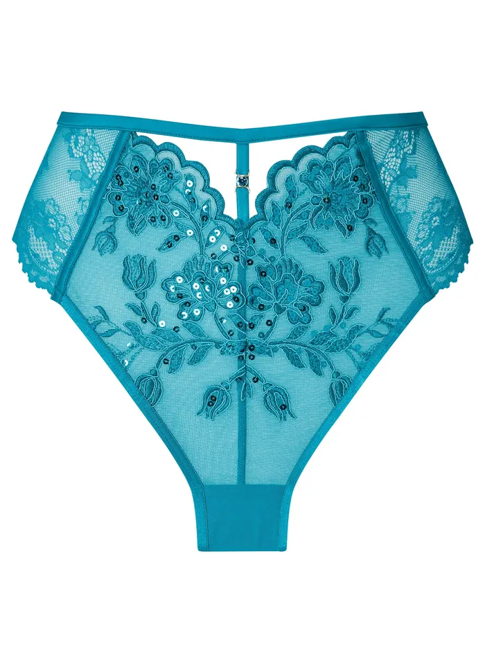 Icon High Waisted Brazilian Teal | Ann Summers Vibrators