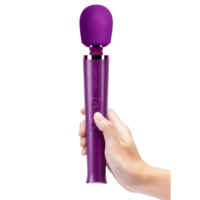 Le Wand Female Sex Toys | Le Wand Petite Rechargeable Vibrating Massager Dark Cherry