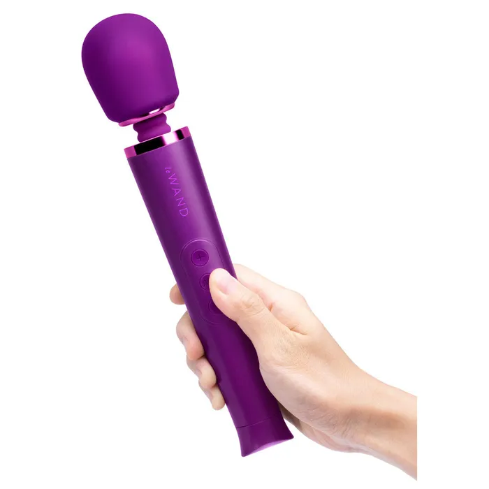 Le Wand Female Sex Toys | Le Wand Petite Rechargeable Vibrating Massager Dark Cherry