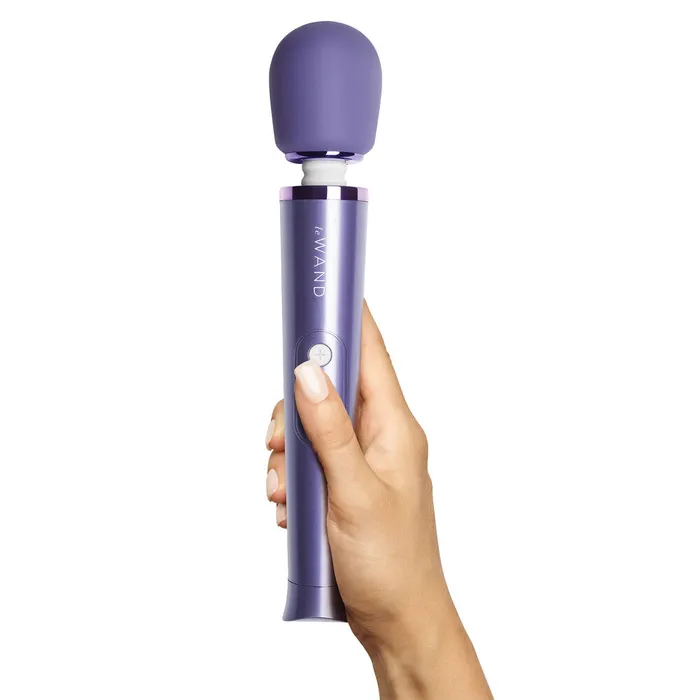 Le Wand Female Sex Toys | Le Wand Petite Rechargeable Vibrating Massager Violet
