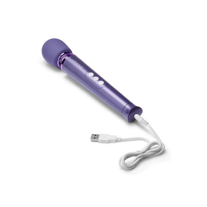 Le Wand Female Sex Toys | Le Wand Petite Rechargeable Vibrating Massager Violet