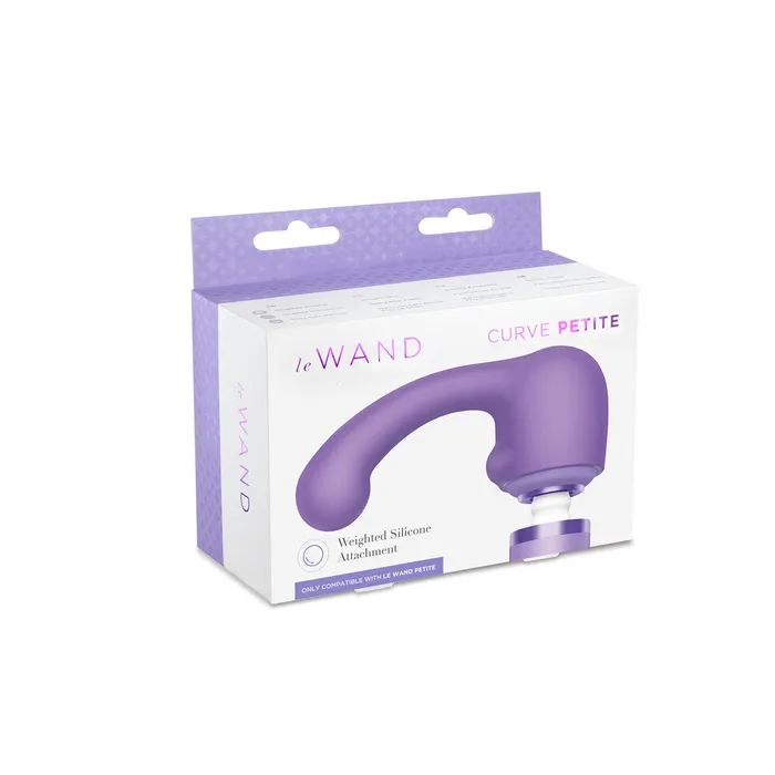 Le Wand Le Wand Curve Weighted Silicone Petite Wand Attachment | Female Sex Toys Le Wand Le Wand Curve Weighted Silicone Petite Wand Attachment | Female Sex Toys