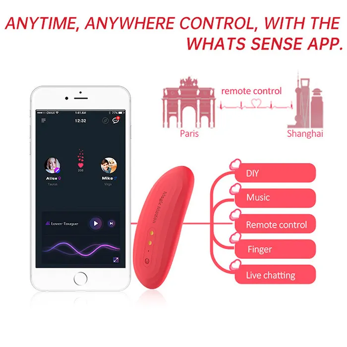 Magic Motion Nyx Smart Panty Vibrator | Magic Motion Female Sex Toys