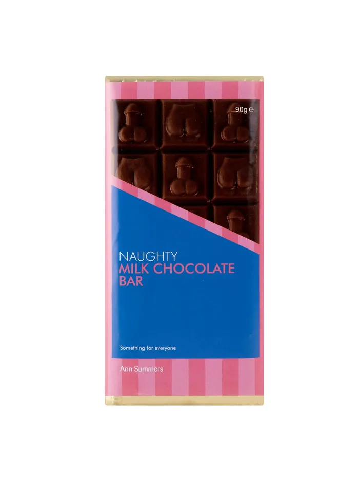 Milk Chocolate Bum and Willies Bar Ann Summers Vibrators