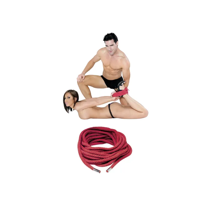 Pipedream Couples Fetish Fantasy Series Japanese Silk Rope Red