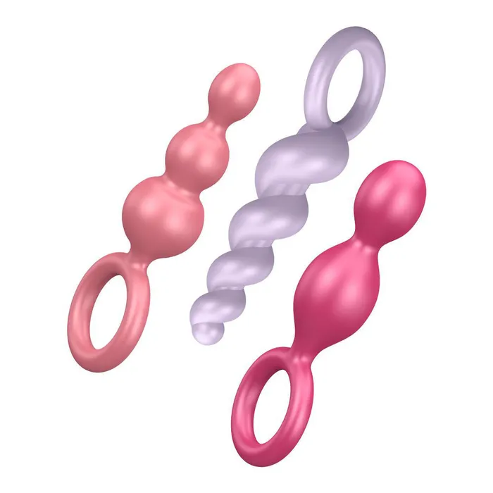 Satisfyer Pro Satisfyer Booty Call Set Of 3 Multicolour Anal Plugs | Anal