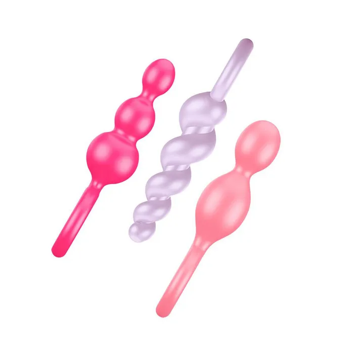 Satisfyer Pro Satisfyer Booty Call Set Of 3 Multicolour Anal Plugs | Anal