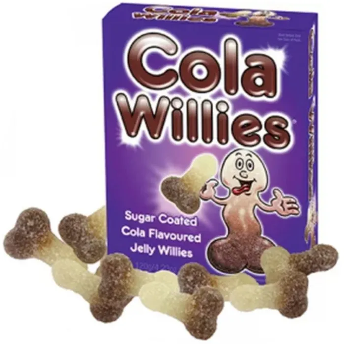 Spencer and Fleetwood Vibrators Sugar Coated Cola Flavoured Jelly Willies