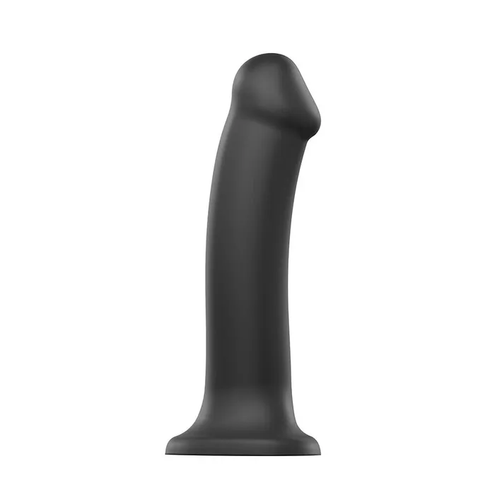 Strap On Me Silicone Dual Density Bendable Dildo Large Black Strap On Me Female Sex Toys Strap On Me Silicone Dual Density Bendable Dildo Large Black Strap On Me Female Sex Toys