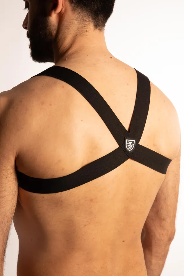 TOF PARIS Female Sex Toys | Harness Elastico con Anello Nero