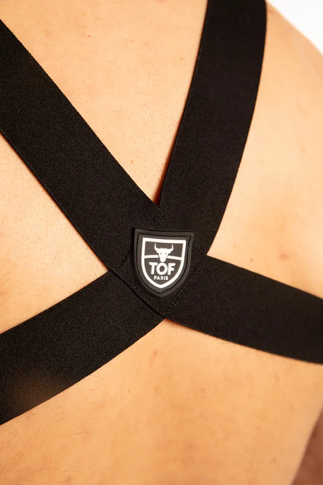 TOF PARIS Female Sex Toys | Harness Elastico con Anello Nero