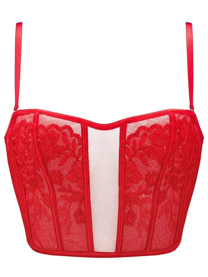 Vibrators | Ann Summers Icon Corset Bustier Red