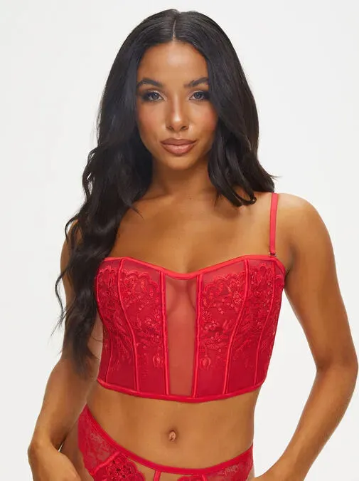 Vibrators | Ann Summers Icon Corset Bustier Red