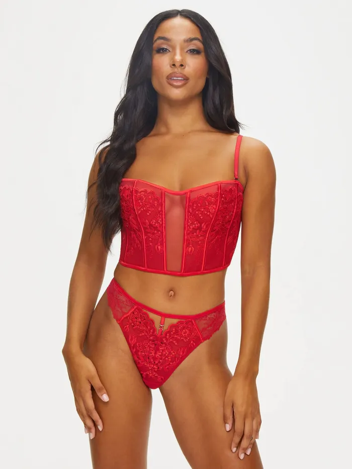 Vibrators | Ann Summers Icon Corset Bustier Red