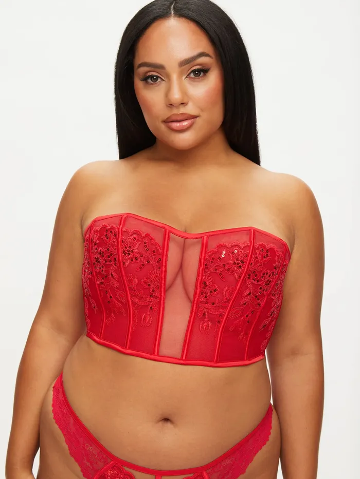 Vibrators | Ann Summers Icon Corset Bustier Red