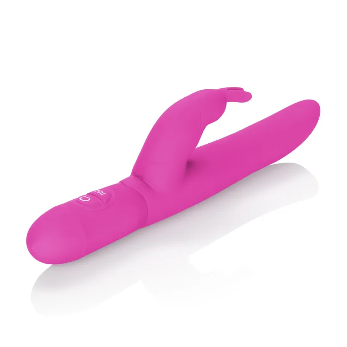 Vibrators CalExotics Posh 10Function Silicone Bounding Bunny Pink