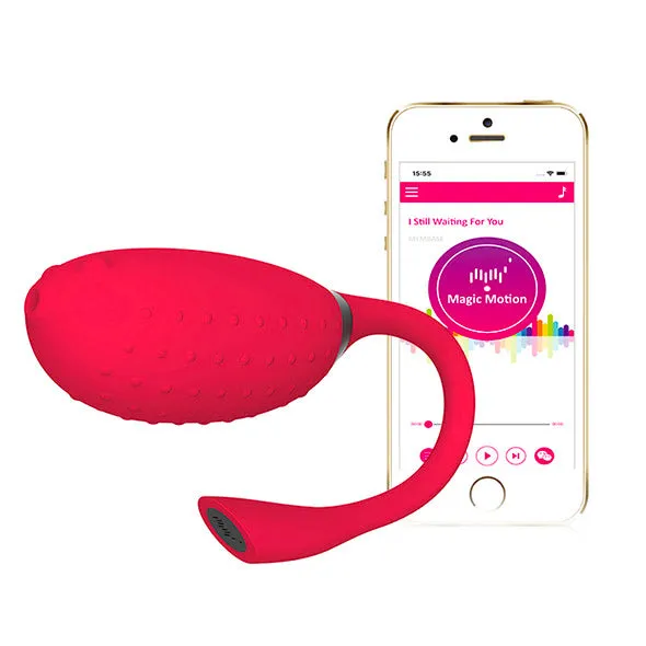 Vibrators | Magic Motion Fugu Red Clitoral Vibe Remote Control - Various Toy Brands Vibrators | Magic Motion Fugu Red Clitoral Vibe Remote Control - Various Toy Brands