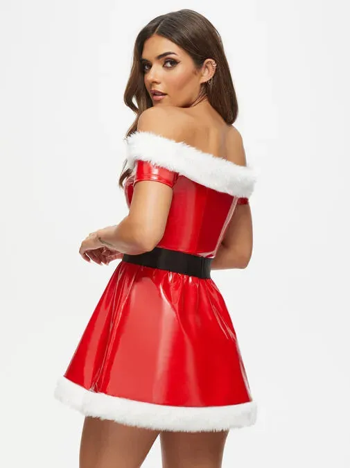 Vibrators | Sexy Santa PU Dress - Ann Summers