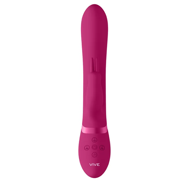 Vive Amoris Pink Rabbit Vibrator With Stimulating Beads | Shots Toys Female Sex Toys