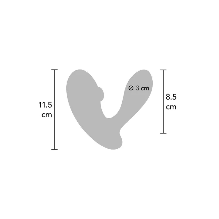 Xocoon Female Sex Toys | Xocoon DuoVibe II Tapping Vibrator