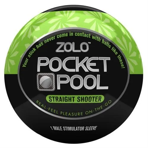 Zolo Cup Female Sex Toys Pocket Pool Straight Shooter
